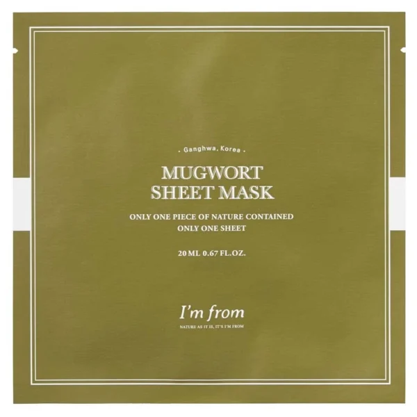 I'm From Mugwort Sheet Mask