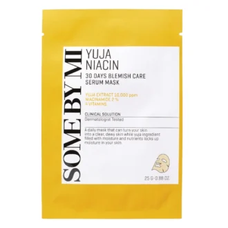 SOME BY MI Yuja Niacin Brightening 30 Days Blemish Care Serum Mask